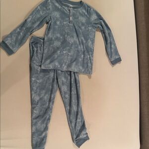 Carter's Kids Pajama Set in Blue Tie-Dye